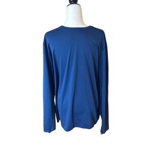 Patagonia Capilene baselayer crewneck layering long sleeve - solid Blue